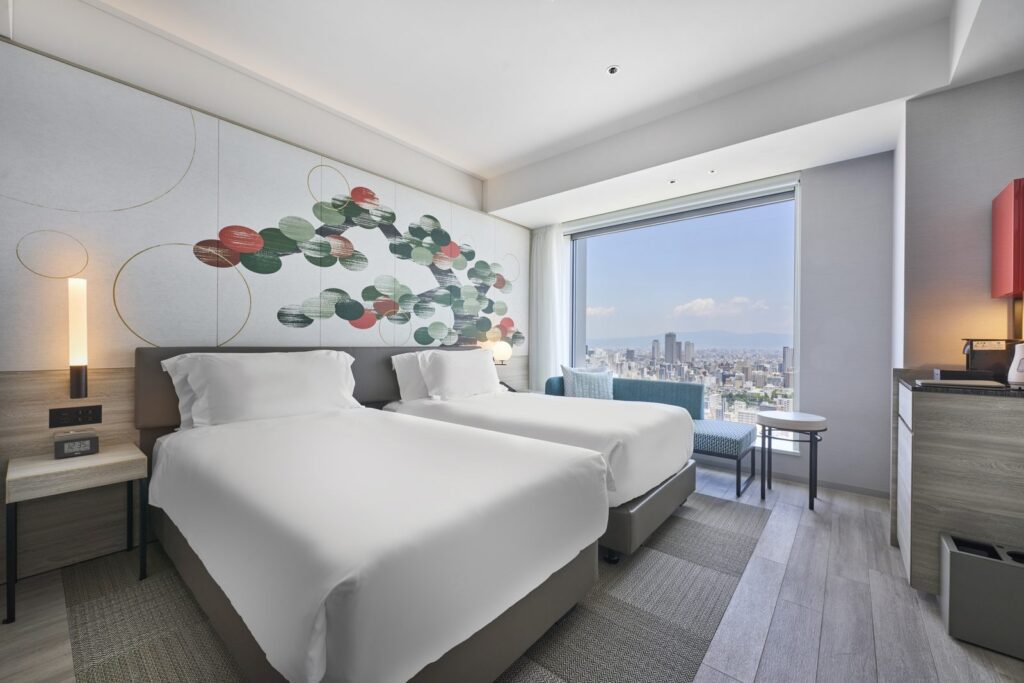 Centara Grand Hotel Osaka – חדר Deluxe – קומת Miyabi Club – תמונה 1